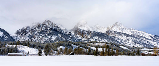 Cloudy Teton